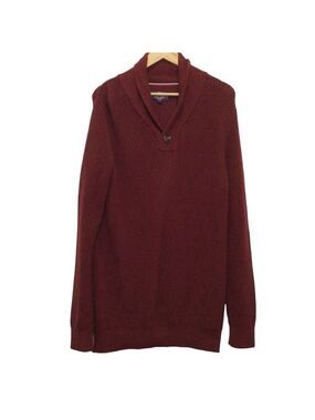 SOUL of London 2XL 100% organic cotton knit sweater men Gorpcore Normcore